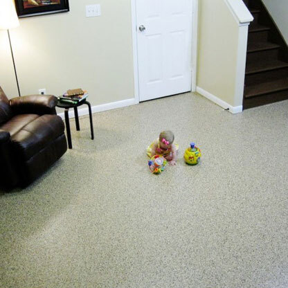 Decorative Epoxy Basement Floor Decorative Epoxy Basement Floor