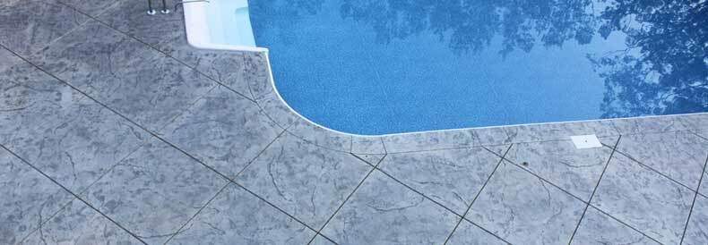 Decorative Concrete Pool Deck Decorative Concrete Pool Deck